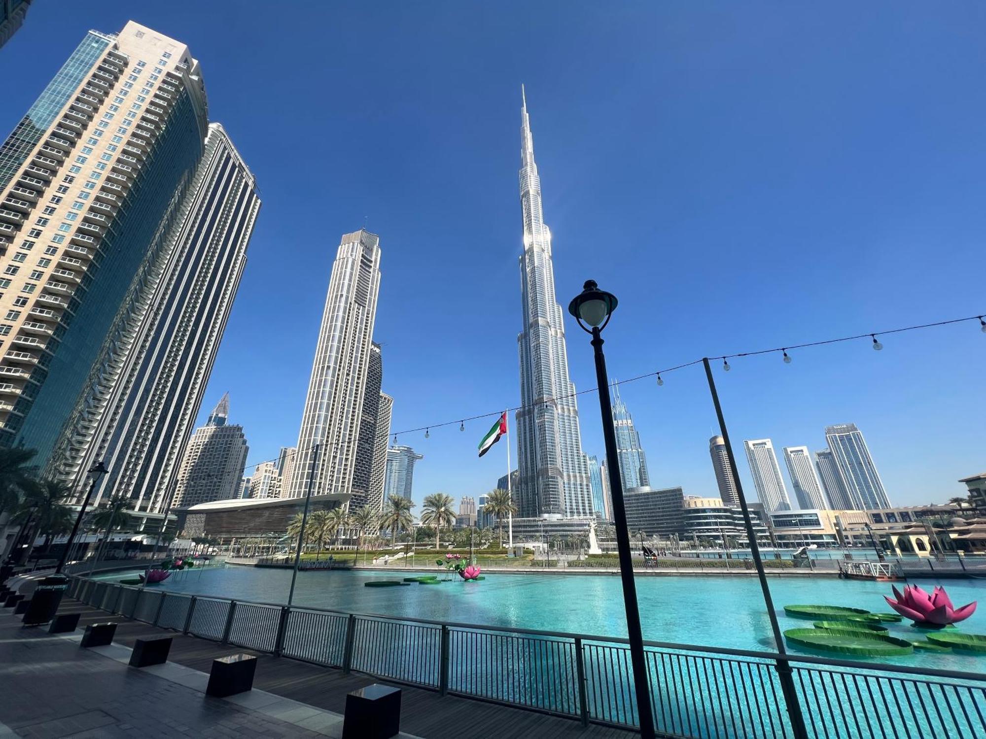 Prestige Living 2Br With Full Burj Khalifa And Fountain View By Auberge Dubai Eksteriør billede