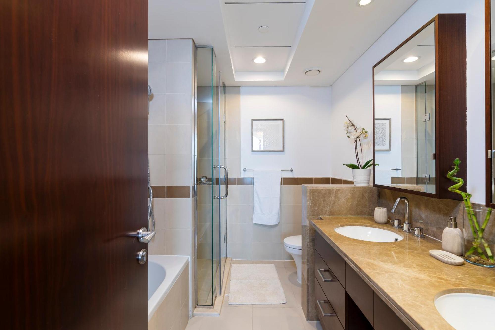 Prestige Living 2Br With Full Burj Khalifa And Fountain View By Auberge Dubai Eksteriør billede