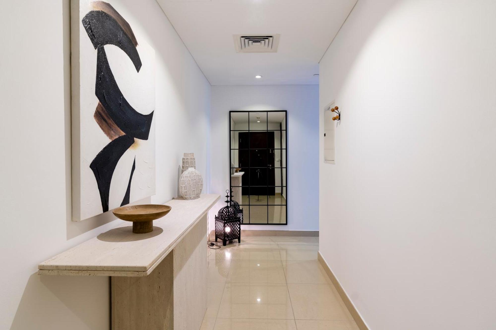 Prestige Living 2Br With Full Burj Khalifa And Fountain View By Auberge Dubai Eksteriør billede